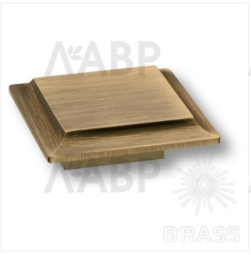 Brass 9116 0016 ABM ручка кнопка современная классика, состареная латунь / 39663 / оптом и в розницу / мебельная фурнитура "ЛАВР"
