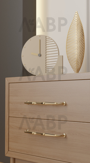 ручка скоба Laurus PRO ZA2411 192мм золото K-Gold / 39513-6 / оптом и в розницу / мебельная фурнитура "ЛАВР"