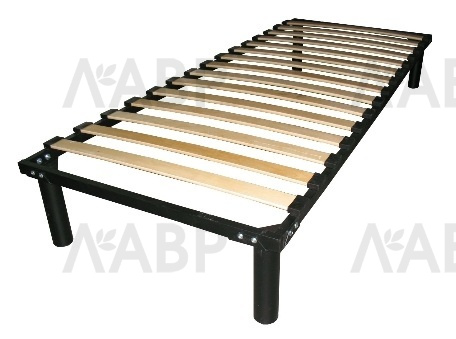 Основание кровати 2000*900мм на ножках разборное, черное / 21179 / оптом и в розницу / мебельная фурнитура "ЛАВР"