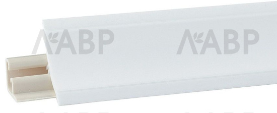 Плинтус для столешниц LB-23 белый 3,0м 23-600 Korner / 53188 / оптом и в розницу / мебельная фурнитура "ЛАВР"