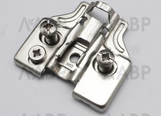 Firmax Smartline планка монтажная H=2, под евровинт, 3D, clip-on/FRM0160.H2/2 / 11284 / оптом и в розницу / мебельная фурнитура "ЛАВР"