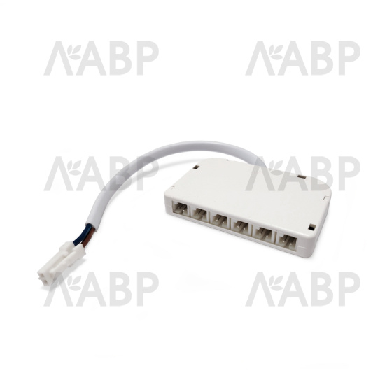 разветвитель на 6 разьемов, 12-24В, 150мм / 33579 / оптом и в розницу / мебельная фурнитура "ЛАВР"