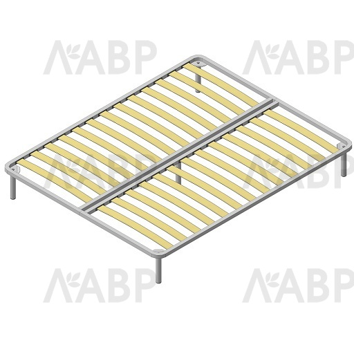 Основание кровати 2000*1400мм на ножках разборное, серое / 21441 / оптом и в розницу / мебельная фурнитура "ЛАВР"