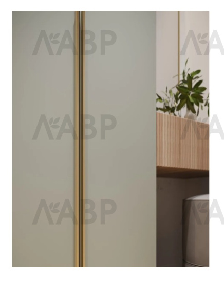 GTV ручка алюминиевая GROOVE 1200мм, шлифованное золото/UA-GROOVE-1200-22 / 39942 / оптом и в розницу / мебельная фурнитура "ЛАВР"