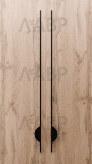 ручка Laurus PRO ZA1904 960мм черный BK (120) / 519193 / оптом и в розницу / мебельная фурнитура "ЛАВР"