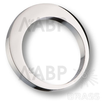 Ручка мебельная кнопка 32мм хром 6530 0060 CR Brass / 69346 / оптом и в розницу / мебельная фурнитура "ЛАВР"