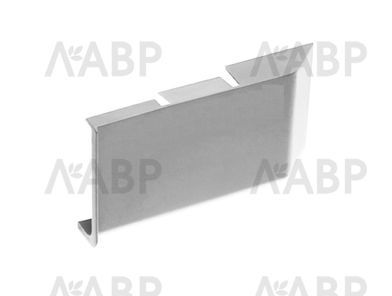 Заглушка декоративная для навеса Strong правая, белая / 13191 / оптом и в розницу / мебельная фурнитура "ЛАВР"