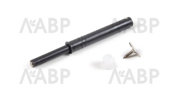 толкатель Push-to-Open скрытого монтажа магнитный AMF15/GRPH (100) / 716110-1 / оптом и в розницу / мебельная фурнитура "ЛАВР"