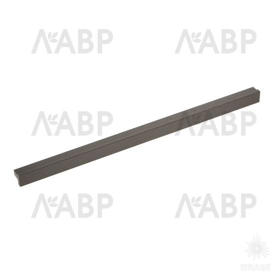 Brass 1739 0224 ELX1  ручка скоба, брашированный графит 224мм / 39952-2 / оптом и в розницу / мебельная фурнитура "ЛАВР"