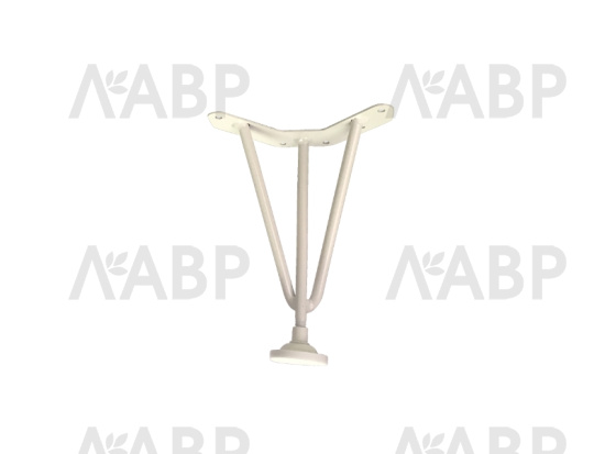 Опора мебельная регулируемая усиленная LOFT 150мм белая / 10252 / оптом и в розницу / мебельная фурнитура "ЛАВР"