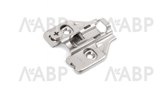 планка Боярд для петли H316 NEO HIT h=2 трапециевидная с эксц. рег. / H5112 (400) / 711256 / оптом и в розницу / мебельная фурнитура "ЛАВР"