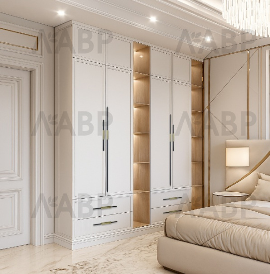 TDM ручка-скоба LS286-192мм, черный матовый/золото / 519303 / оптом и в розницу / мебельная фурнитура "ЛАВР"