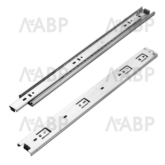 направляющие шариковые GTV 45*400мм, 25кг(15шт)/PK-0H45400GX2-A / 509451 / оптом и в розницу / мебельная фурнитура "ЛАВР"