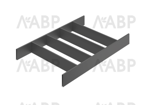Лоток для столовых приборов OrgaTray 630 для ящиков AvanTech You 500мм антрацит 9278319 Hettich / 97299 / оптом и в розницу / мебельная фурнитура "ЛАВР"