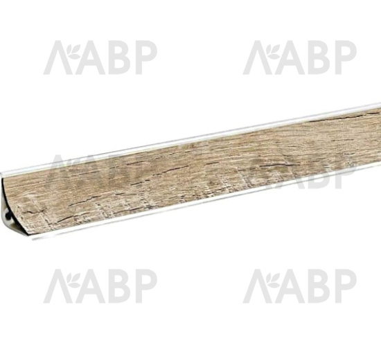 Плинтус  для столешниц LB15 Дуб аляска, 3 м 20-15-0-6158 Korner / 53657 / оптом и в розницу / мебельная фурнитура "ЛАВР"