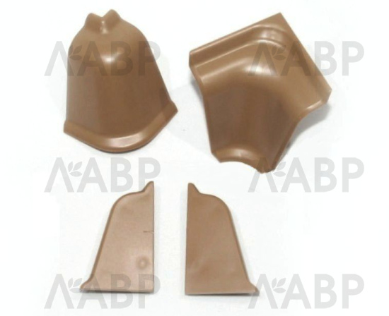 Комплект аксессуаров к пристеночному бортику LB-37 модена 37-339 Korner / 53051 / оптом и в розницу / мебельная фурнитура "ЛАВР"