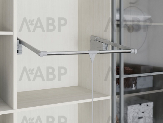 пантограф STARAX 650-900мм(650-900х140х850), нагрузка 10кг.,серый/хром/S-6013-G-01 / 06144 / оптом и в розницу / мебельная фурнитура "ЛАВР"