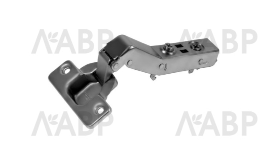 петля 4-х шарнирная Боярд H845C02/BN EVO 45° с довод, черный никель без планки (100)  / 711249 / оптом и в розницу / мебельная фурнитура "ЛАВР"