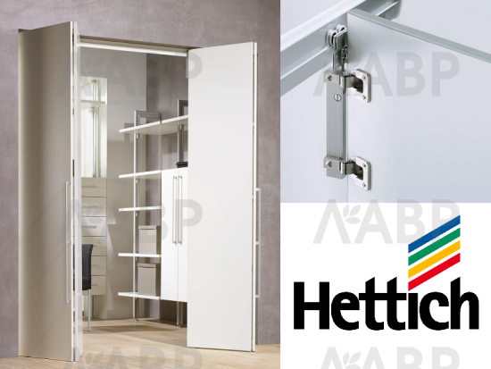 Комплект фурнитуры на 2 складных двери Wing Line 230 9225395 Hettich / 37839 / оптом и в розницу / мебельная фурнитура "ЛАВР"