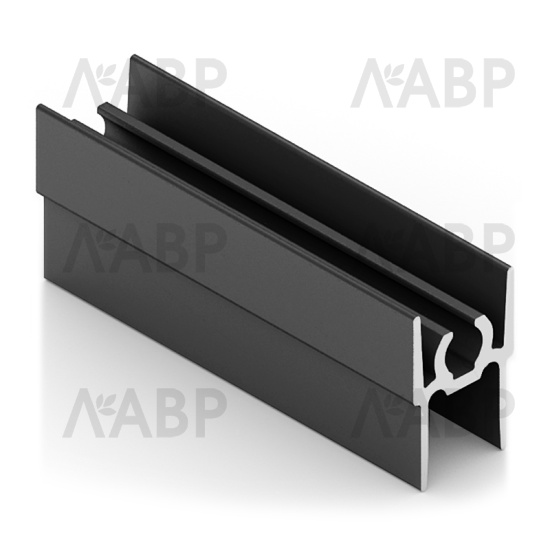 Аристо ЭКО//черный матовый рамка верхняя  (5,4м) /AE0688.VP540.BKSPC.CJ / 92327 / оптом и в розницу / мебельная фурнитура "ЛАВР"