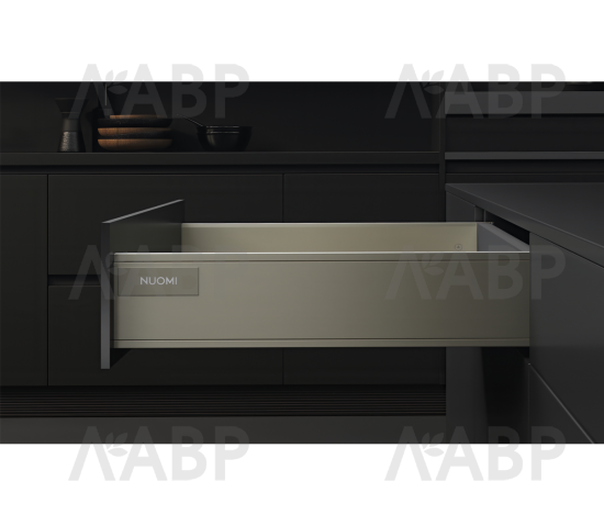 Nuomi/ящик ультратонкий SLIM 61*450, шампань /7081451 / 509204 / оптом и в розницу / мебельная фурнитура "ЛАВР"