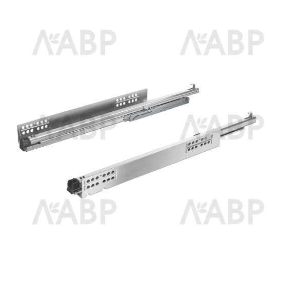 Хеттих/Quadro You V6 Push to Open M комплект направл 100% выдвиж 450мм, 30кг (EB21)/9256935 / 97315 / оптом и в розницу / мебельная фурнитура "ЛАВР"