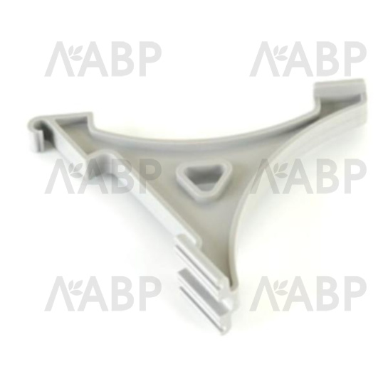 Кронштейн сетчатой полки белый / 25202 / оптом и в розницу / мебельная фурнитура "ЛАВР"