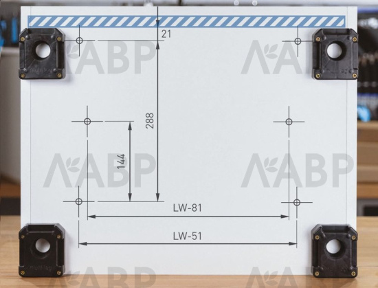 Крепление More Space для цокольного ящика PB-WSPCOK GTV / 16418 / оптом и в розницу / мебельная фурнитура "ЛАВР"