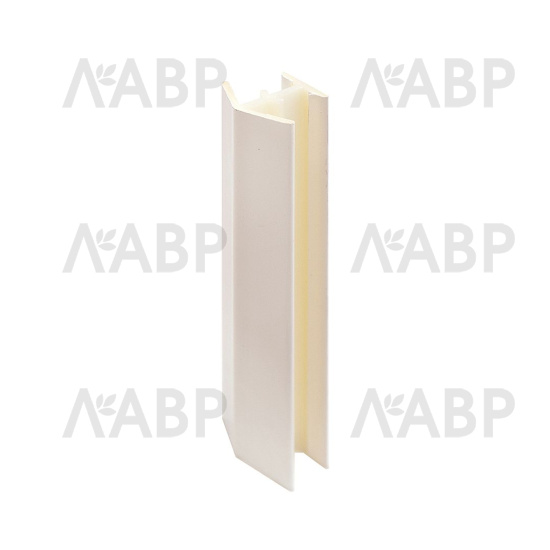 Угол 135гр для цоколя h=100мм белый 001 Korner / 42241 / оптом и в розницу / мебельная фурнитура "ЛАВР"