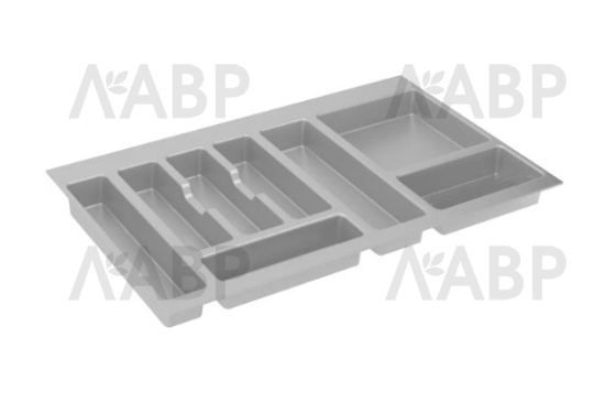 Лоток для столовых приборов OrgaTray 440 для ящиков InnoTech Atira 701-800*370-440мм серый 9194926 Hettich / 97343 / оптом и в розницу / мебельная фурнитура "ЛАВР"