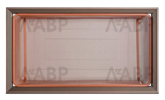 Nuomi/выдвижная корзина сетчатая Ralphie 864*469*184mm, шампань / 6100190 / 86057 / оптом и в розницу / мебельная фурнитура "ЛАВР"