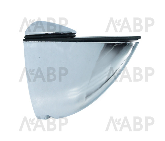 Полкодержатель для деревянных и стекляннных полок Тукан 75мм хром / 13021 / оптом и в розницу / мебельная фурнитура "ЛАВР"