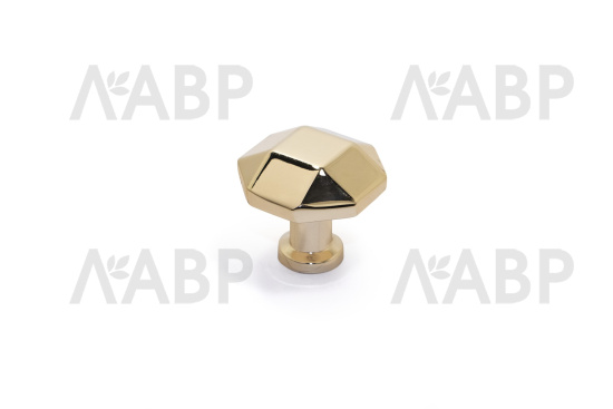 ручка кнопка Laurus PRO ZA1970 золото K-Gold / 39509 / оптом и в розницу / мебельная фурнитура "ЛАВР"