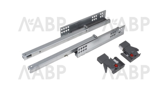 направляющие 80% скрытого монтажа push-open 300 мм/DB8786Zn/300 (10) / 709641 / оптом и в розницу / мебельная фурнитура "ЛАВР"