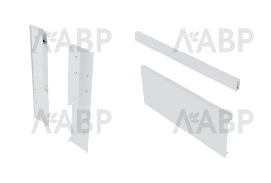 ящик GTV AXIS PRO*компл. высокого внутр.ящика 168мм, 1200 мм, белый(20шт)/PB-AXISPRO-ZESWEW-C1 / 09519 / оптом и в розницу / мебельная фурнитура "ЛАВР"