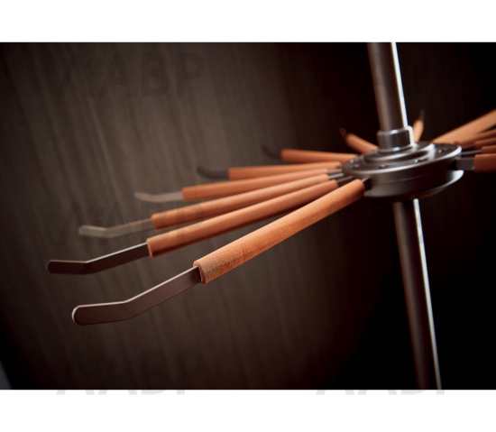 Nuomi/поворотная система хранения на 360 грудусов Ralphie Φ710*H(1910-2110)mm серый /6112100 / 86032 / оптом и в розницу / мебельная фурнитура "ЛАВР"