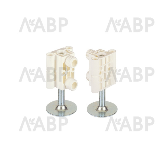 Опора регулируемая 60-80мм для шкафов, боковое крепление 0040438 Hettich / 37951 / оптом и в розницу / мебельная фурнитура "ЛАВР"