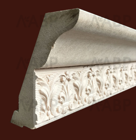 Декор для мебели карниз МДФ НК-1 / 17081 / оптом и в розницу / мебельная фурнитура "ЛАВР"