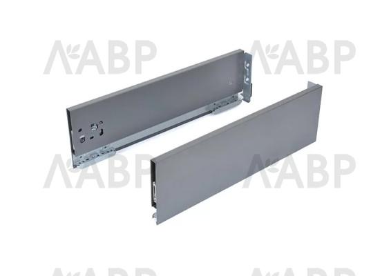Firmax Slimline комплект боковин 121*400мм, антрацит/FRM0340.96/121 / 09936 / оптом и в розницу / мебельная фурнитура "ЛАВР"