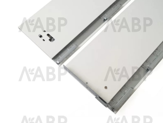 Firmax Slimline комплект боковин 185*400мм, перламутр/FRM0340.97/185 / 509127 / оптом и в розницу / мебельная фурнитура "ЛАВР"