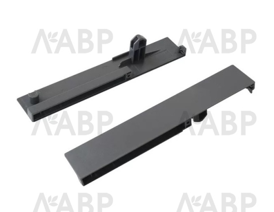 Firmax Newline комплект креплений под 1 рейлинг 199мм,серый/FRM0912.43  / 09674 / оптом и в розницу / мебельная фурнитура "ЛАВР"