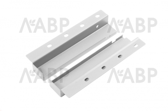 Держатель задней стенки высокого внутреннего ящика СТАРТ белый SBH62/W Boyard / 709471 / оптом и в розницу / мебельная фурнитура "ЛАВР"