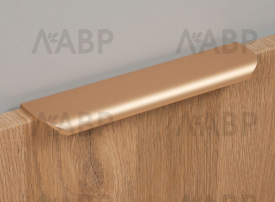 Ручка мебельная торцевая 160мм матовое золото RT110SG.1/160/200 Boyard / 719950 / оптом и в розницу / мебельная фурнитура "ЛАВР"