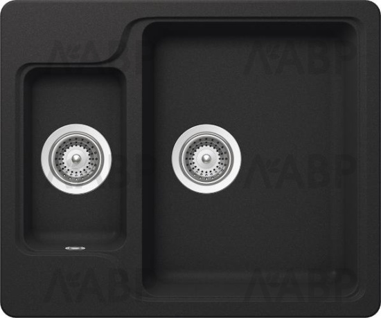 SCHOCK мойка кварцевая Cambridge 60 Cristalite 510*610 оникс / 62733 / оптом и в розницу / мебельная фурнитура "ЛАВР"