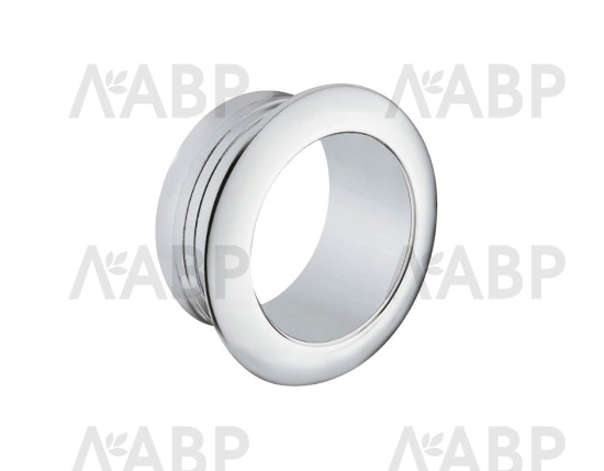 #накладной замок-задвижка для Push-Lock Mini* розетка замка, никелированный матовый/229.09.600 / 94186 / оптом и в розницу / мебельная фурнитура "ЛАВР"