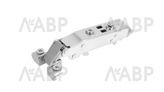 петля 4-х шарнирная Боярд H813A EVO накладная для алюм. профиля, доводчик (200)  / 711253 / оптом и в розницу / мебельная фурнитура "ЛАВР"