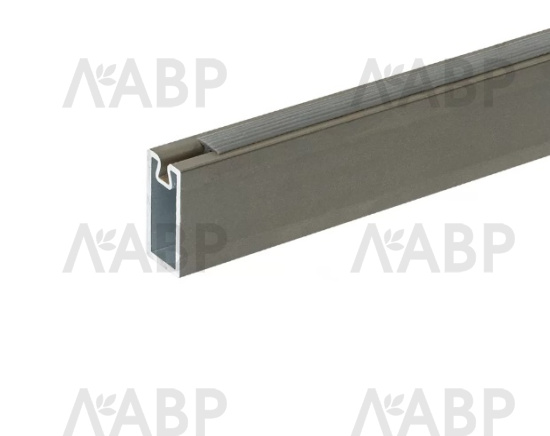 Firmax штанга прямоугольная L-1000 мм, серый/FRM5822.01 / 23125 / оптом и в розницу / мебельная фурнитура "ЛАВР"