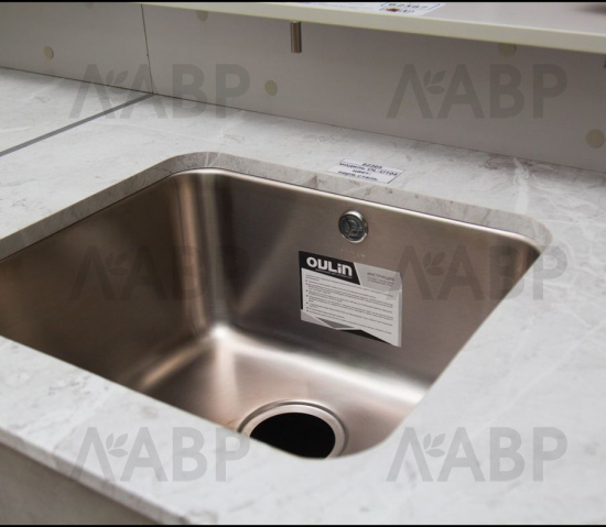 Мойка из нержавеющей стали OL-U104 480*430*220*1,2мм универсальный монтаж Oulin / 62365 / оптом и в розницу / мебельная фурнитура "ЛАВР"