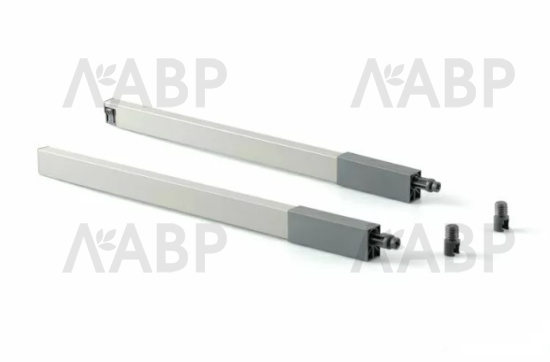 Firmax Smartline комплект рейлингов, квадратный 450мм, серый/FRM0345.043/RL / 09812 / оптом и в розницу / мебельная фурнитура "ЛАВР"
