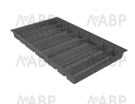 Лоток для столовых приборов OrgaTray 590 для ящиков InnoTech Atira 800*470мм антрацит 9194914 Hettich / 97372 / оптом и в розницу / мебельная фурнитура "ЛАВР"